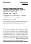 Научная статья на тему 'Трансплантация фекальной микробиоты как эффективный метод лечения кишечной патологии, некоторых метаболических и аутоиммунных заболеваний'
