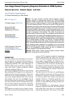 Научная статья на тему 'Two-Stage Channel Frequency Response Estimation in OFDM Systems'