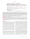 Научная статья на тему 'Use of transgenic animals in biotechnology: prospects and problems'