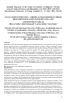 Научная статья на тему 'Valuation of physico - chemical parameters in fresh milk from sick cows with brucella ssp. And ketosis in Gjilan'