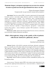 Научная статья на тему 'Влияние биорегуляторных препаратов на качество жизни больных хронической обструктивной болезнью легких'