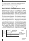 Научная статья на тему 'Влияние параметров структуры на влажностные деформации высокопрочного модифицированного бетона'