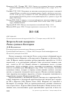 Научная статья на тему 'Встреча белой лазоревки Parus cyanus в Болгарии'