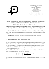 Научная статья на тему 'WEAK MAXIMAL AND MINIMAL SOLUTIONS FOR HAMMERSTEIN AND URYSOHN INTEGRAL EQUATIONS IN REFLEXIVE BANACH SPACES'