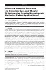 Научная статья на тему 'WHEN THE INVENTED BECOMES THE INVENTOR: CAN, AND SHOULD AI SYSTEMS BE GRANTED INVENTORSHIP STATUS FOR PATENT APPLICATIONS?'