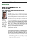 Научная статья на тему 'Why do marshrutkas exist in one city and not in others? Toward a political economy of routes in Russian urban public transportation'