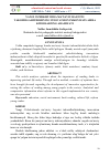 Научная статья на тему 'YANGI O’ZBEKISTONDA MA’NAVIY HAYOTNI TAKOMILLASHTIRISHNING INNOVATSION IMKONIYATLARIDA KITOBLARNING AHAMIYATI'