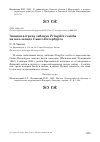 Научная статья на тему 'Зимняя встреча зяблика Fringilla coelebs на юго-западе Санкт-Петербурга'