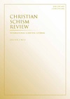 Научный журнал по философии, этике, религиоведению, 'Christian Schism Review'