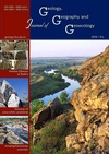 Научный журнал по наукам о Земле и смежным экологическим наукам, 'Journal of Geology, Geography and Geoecology'