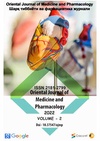 Научный журнал по медицинским наукам и общественному здравоохранению,фундаментальной медицине,клинической медицине,наукам о здоровье,биотехнологиям в медицине,прочим медицинским наукам, 'Oriental Journal of Medicine and Pharmacology'